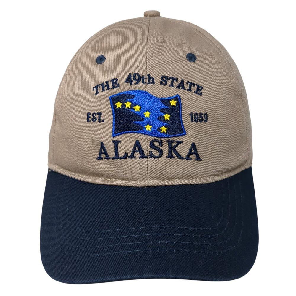 The 49th State Alaska Est. 1959 Snapback Cap Multi One Size Tonqass Trading Co.